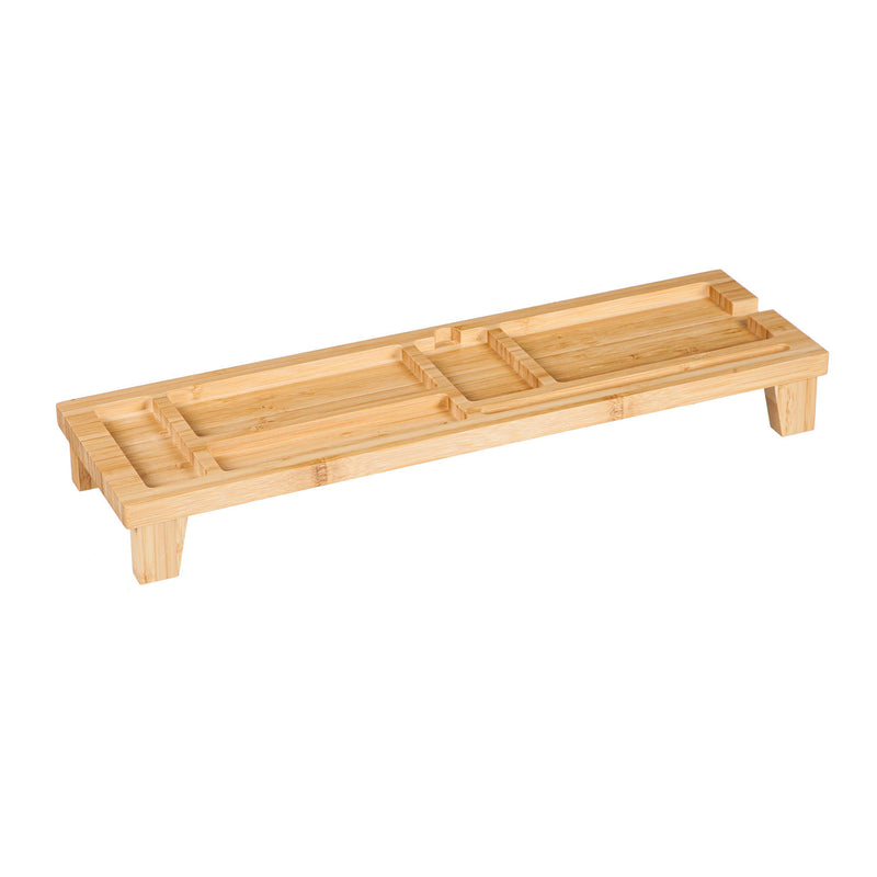 Wood Over the Keyboard Desk Organizer, 21.3"x6"x2.4"inches