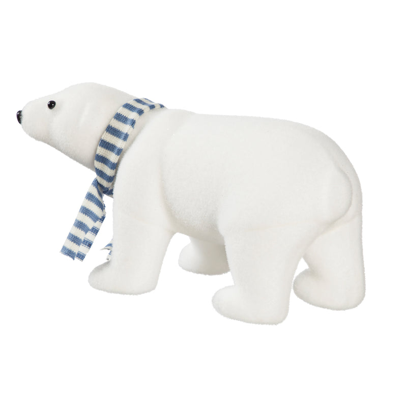 Polar Bear with Scarf Tabletop Décor