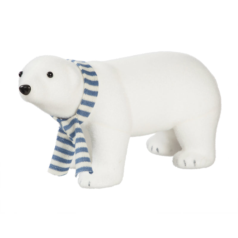 Polar Bear with Scarf Tabletop Décor