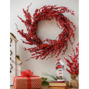 30" Red Berry Wreath,8wr225