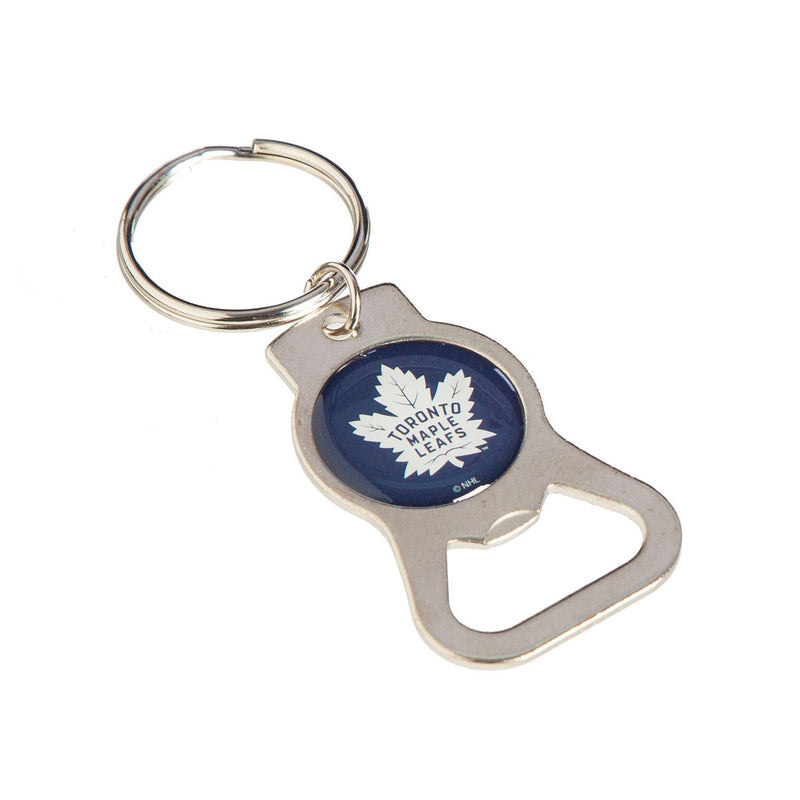 Evergreen Bottle Opener Key Ring -Toronto Maple Leafs