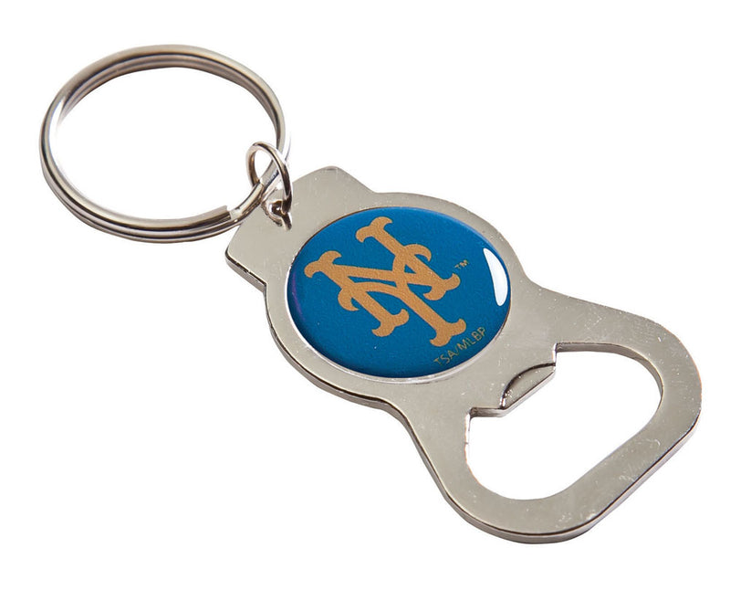 Bottle Opener Key Ring - New York Mets