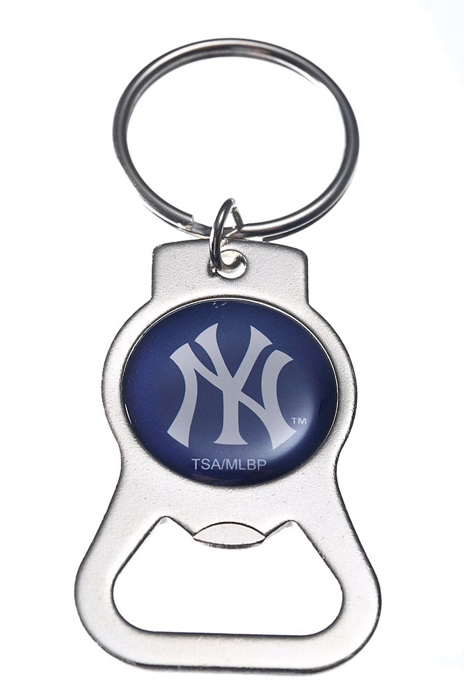 Bottle Opener Key Ring - New York Yankees
