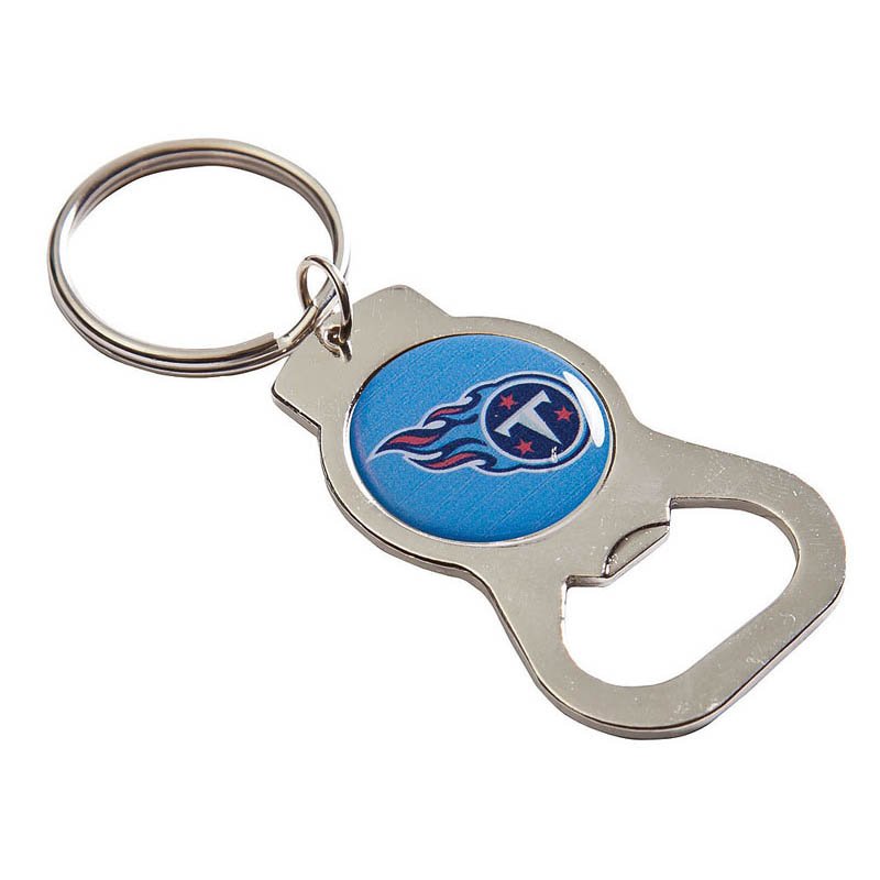 Team Sports America Tennessee Titans Bottle Opener, Silver