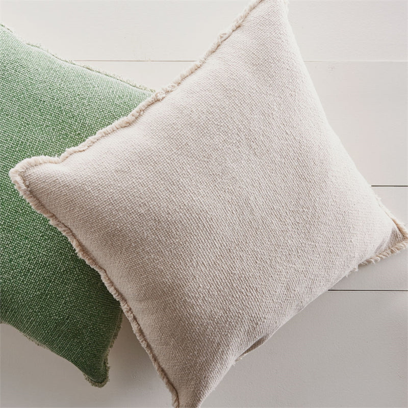WOVEN FRINGED 26" SQ EURO PILLOW