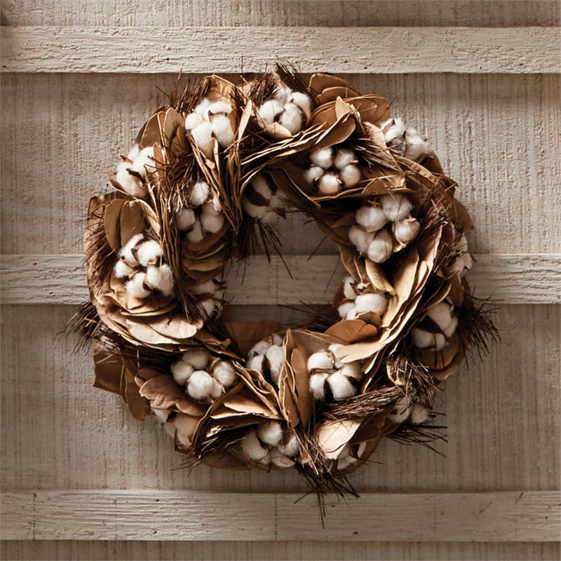 Southern Cotton 14" Wreath