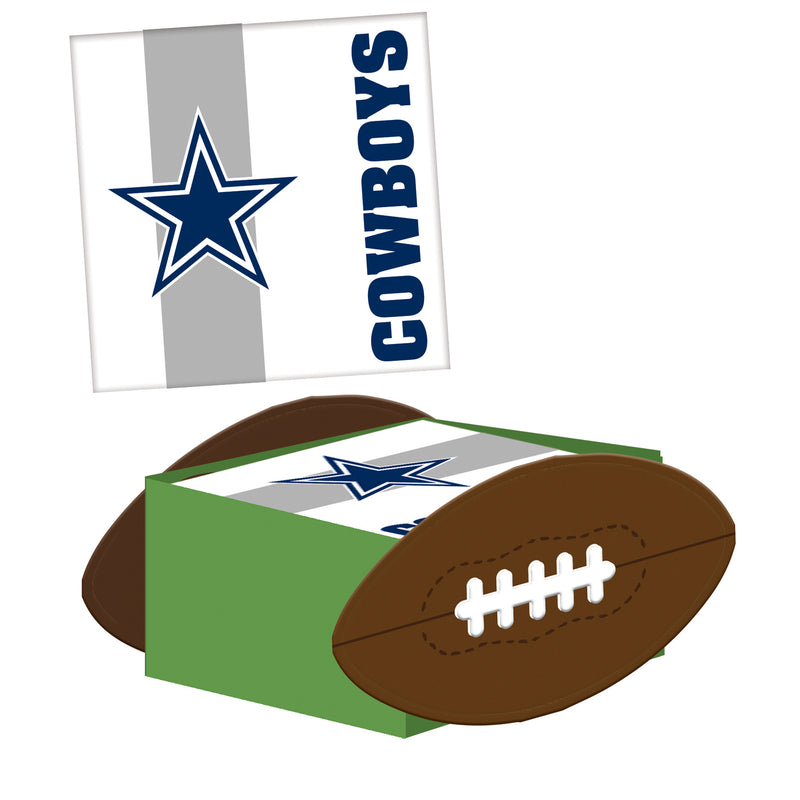 Evergreen Enterprises Dallas Cowboys, Napkin Felt Gift Set, 5.5'' x 5.5 '' x 4.1'' inches