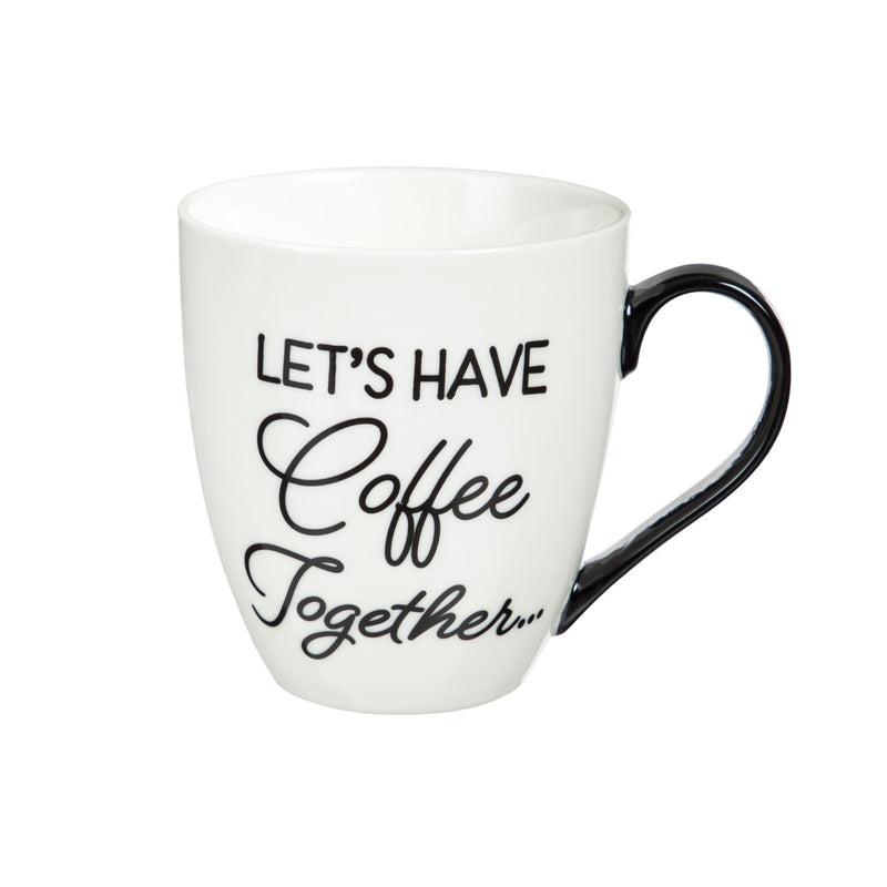 Evergreen Cup O' Java Gift Set, 17 OZ,  Let's have Coffee Together for the rest of our lives, 5.87'' x 4.12'' x 4.75'' inches