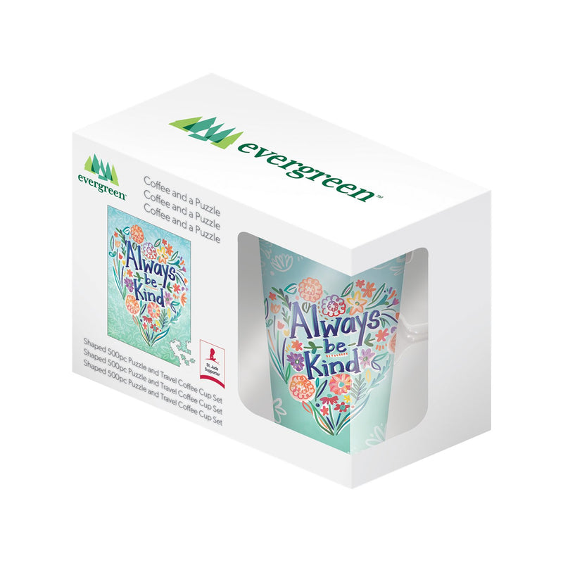 Ceramic 17 oz. cup and Puzzle Gift Set, Hope & Kindness,p2718001