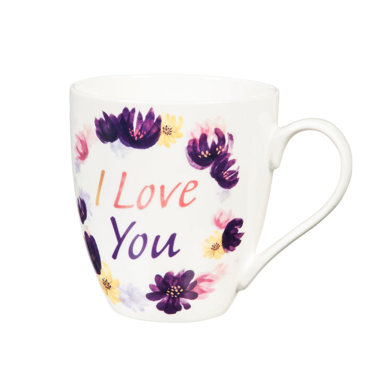 Mommy and Me Ceramic Cup Gift Set, I love you/I love you more,p2995006