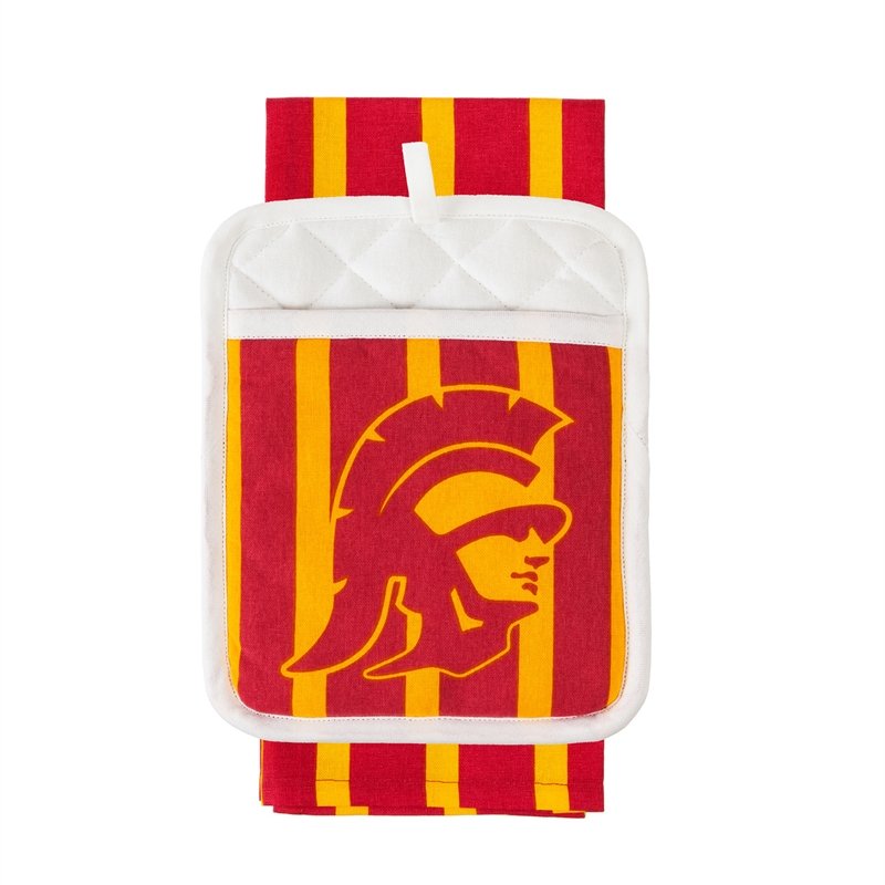 University of Southern California, Textile Set, 8'' x 10'' x 0.03'' inches
