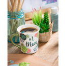 Coffee Cup and Succulent  Gift Set, 8 OZ,