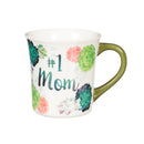 Coffee Cup and Succulent  Gift Set, 8 OZ,