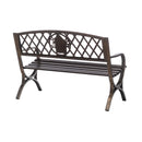 Garden Metal Bench, Bird House,pha243
