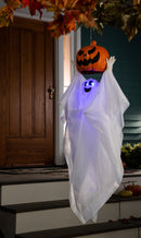 Animated Ghost with LED Lights and Sounds Hanging Decor,phb063