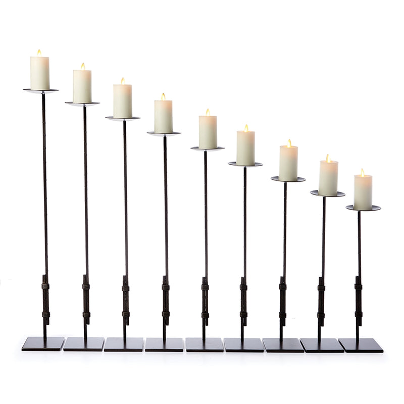 TIERED IRON CANDLE STANDS ST/9