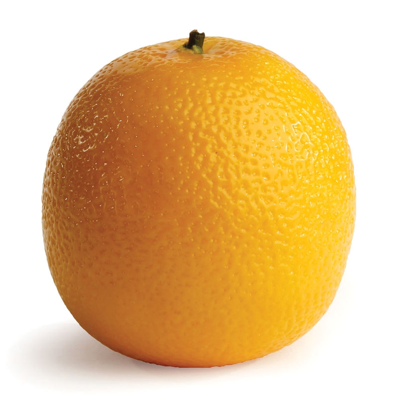 3" NAVEL ORANGE FAUX FRUIT