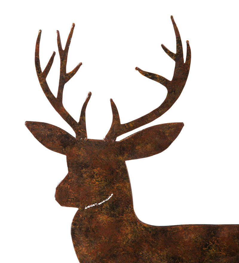 Set of 3 Deer Stakes, 20"x1"x35.2"inches