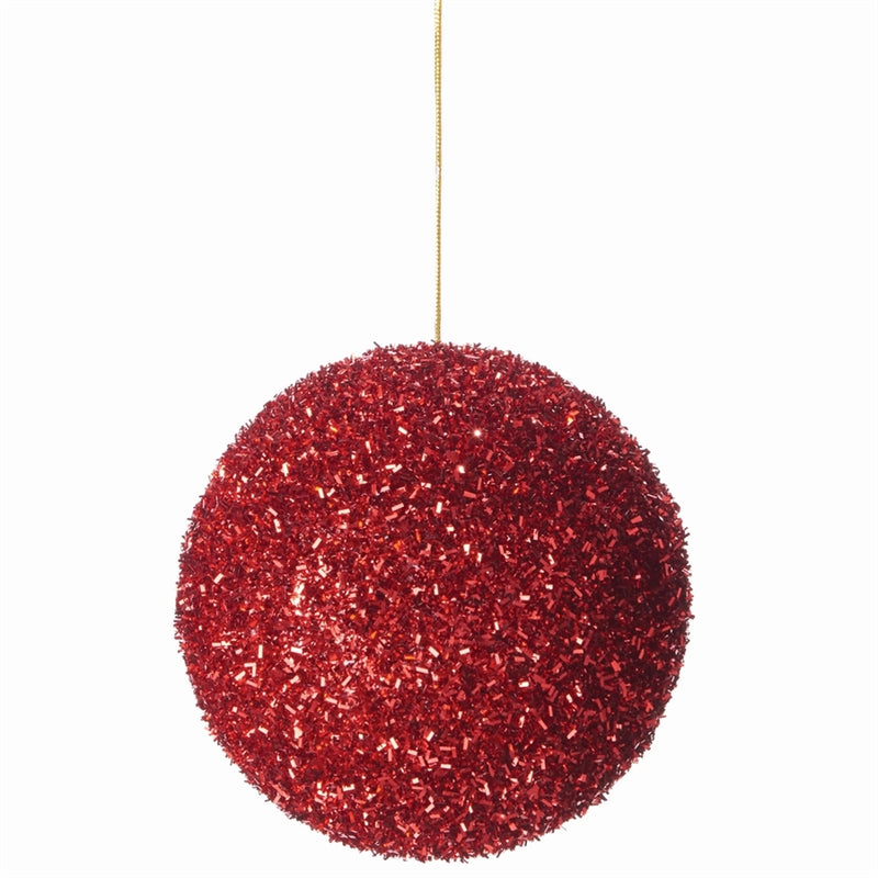 Eyelash Glitter 5" Ball Ornament