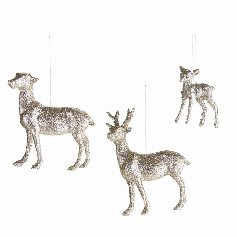 DEER FAMILY ORNAMENTS ST/3